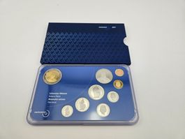 Schweizer Münzsatz Sechseläuten 2001 Polierte Platte
