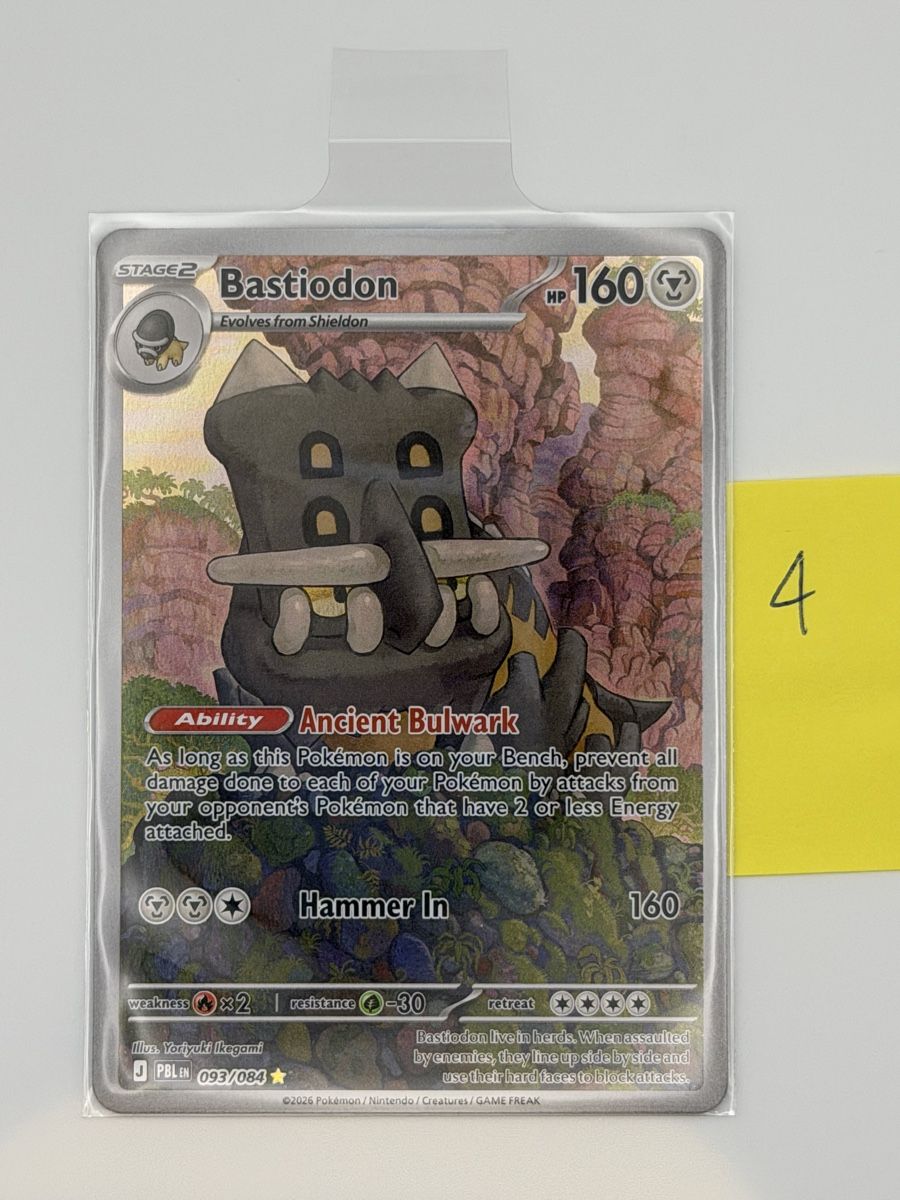 Pokémon Carte collezionabili: Pokémon Bastiodon 093/084 – Nuovo (secondo la descrizione) da Uster venduto da CDM96