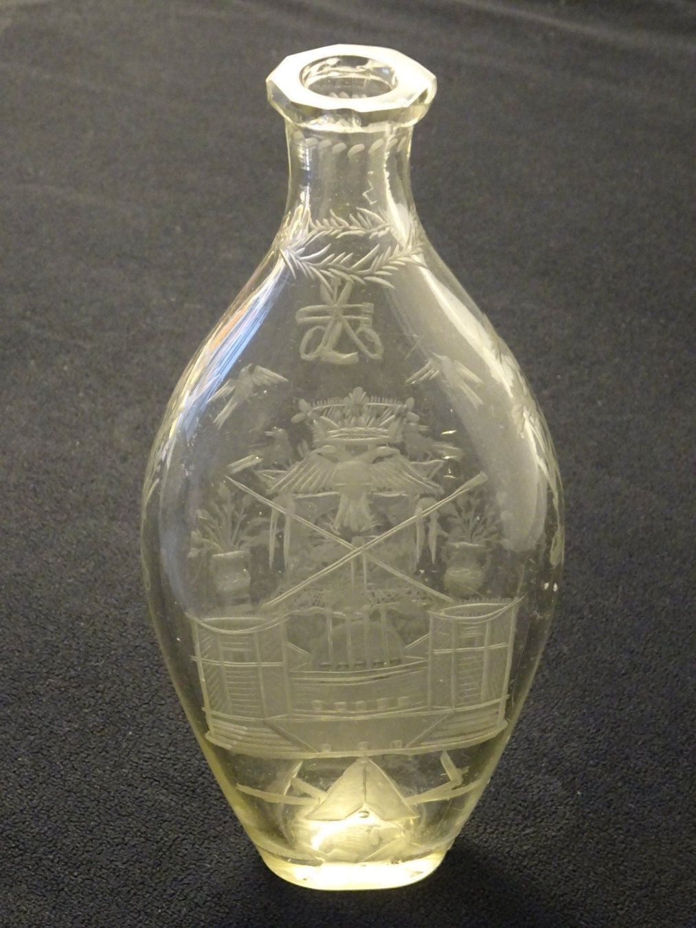 Flaschen: Taufflasche Glasmacherzunft Weissglas – Gebraucht aus Esslingen von eintagammeer 3