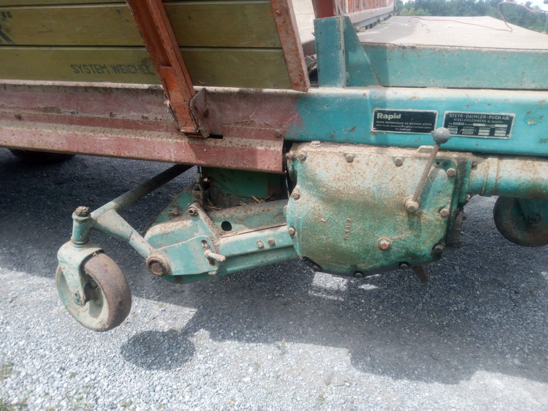Tutte le macchine: Steyr Ladewagen Hamster – Usato da Mönchaltorf venduto da Tschibi 3