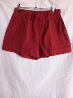 Short rouge en 100% coton
