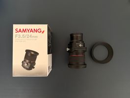 Samyang 24 mm f / 3.5 ED AS UMC Tilt / Shift Sony E