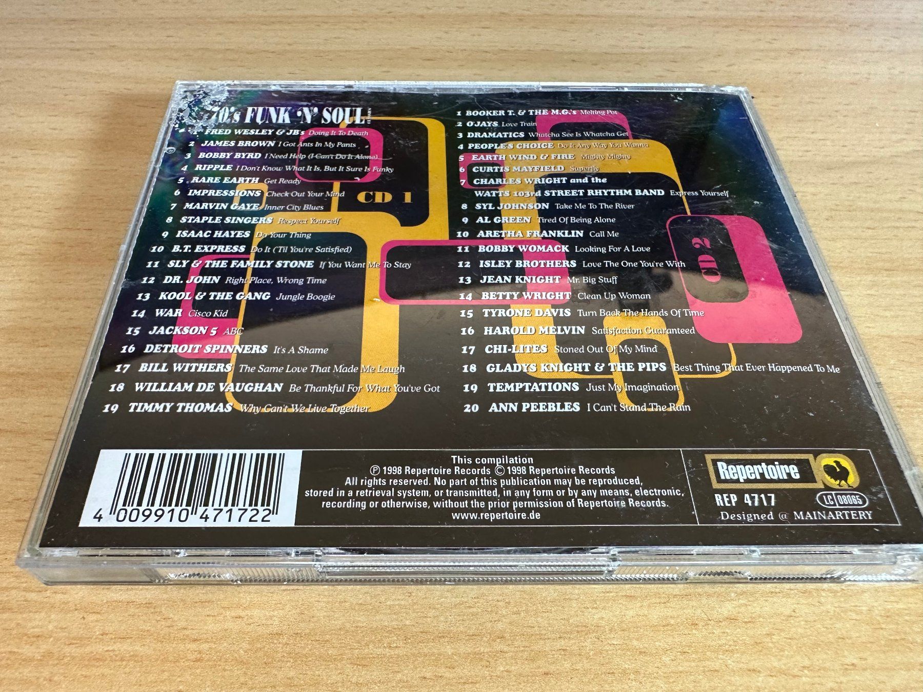 CDs: Various – 70's Funk 'n' Soul Classics - 2 CD – Gebraucht aus Rikon im Tösstal von Alpenmutz 1