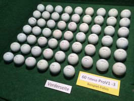 60 Golfbälle Titleist ProV1/x (mittel)