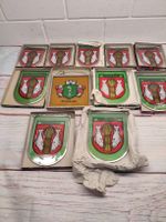 Rorschach/St. Gallen Wappen-Anhänger, Vintage 11Stk (501)