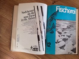 Antike Zeitschriften 1968 - FISCHEREI 1-12 - Fisch Fischen