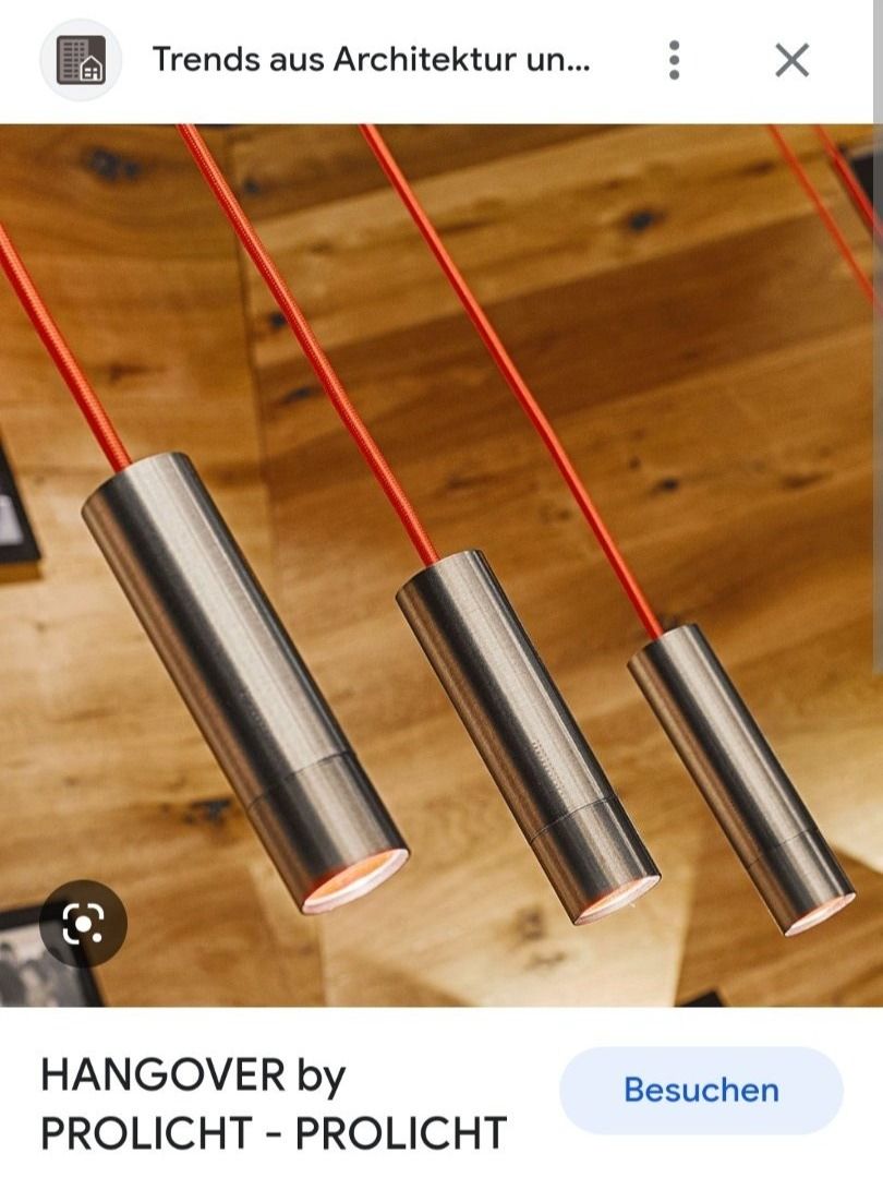 Kronleuchter & Deckenlampen: ProLight Design Hängeleuchte – Neu und originalverpackt aus Salmsach von Mikeroberto