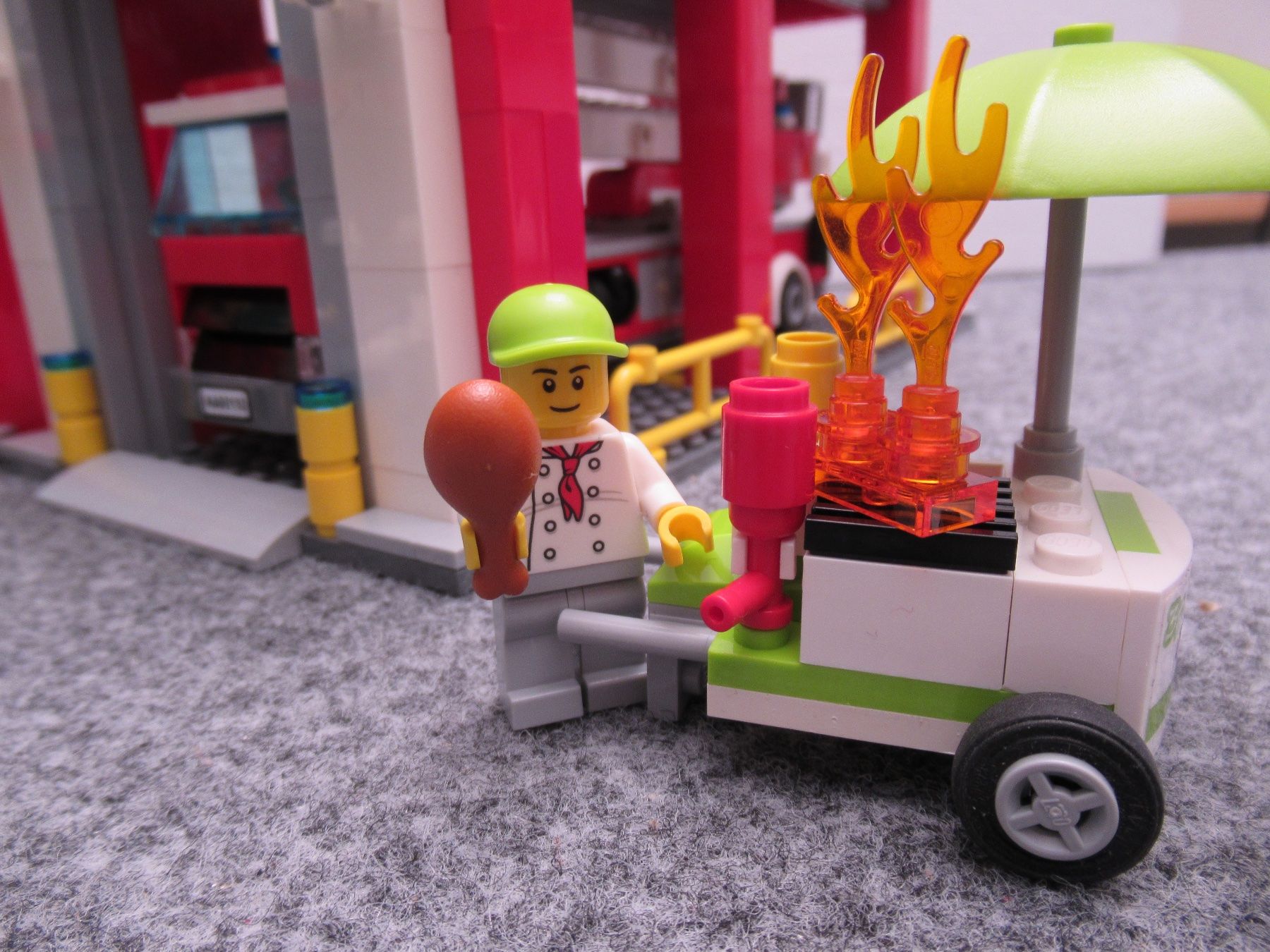 Lego Kit di costruzioni: Lego Fire Station Nr. 60110 – Usato da Obergösgen venduto da cairn 4