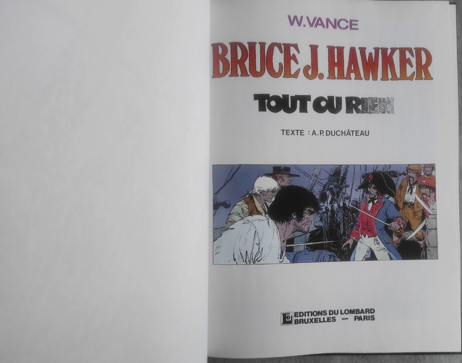 Fumetti: BRUCE J. HAWKER 5. Tout ou Rien – Usato da Biel/Bienne venduto da pijama 3