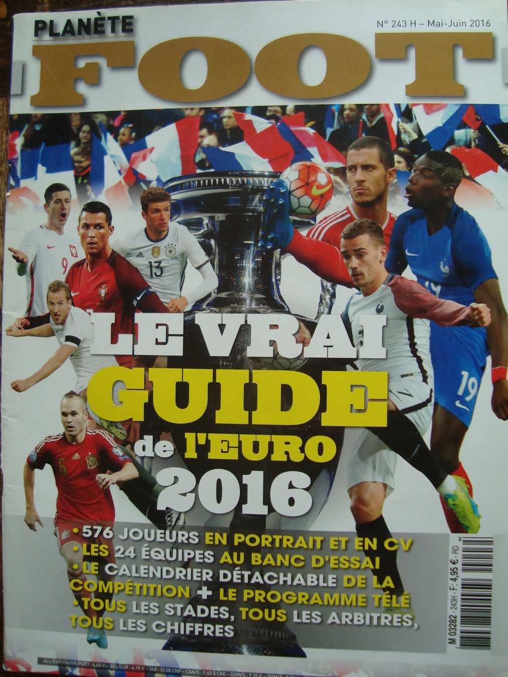 Riviste & Magazine: Le vrai guide de l'Euro 2016 – Nuovo (secondo la descrizione) da Fribourg venduto da ruswil007