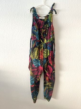 Combinaison d'été MNG à motif tropical - Taille 4-5 ans