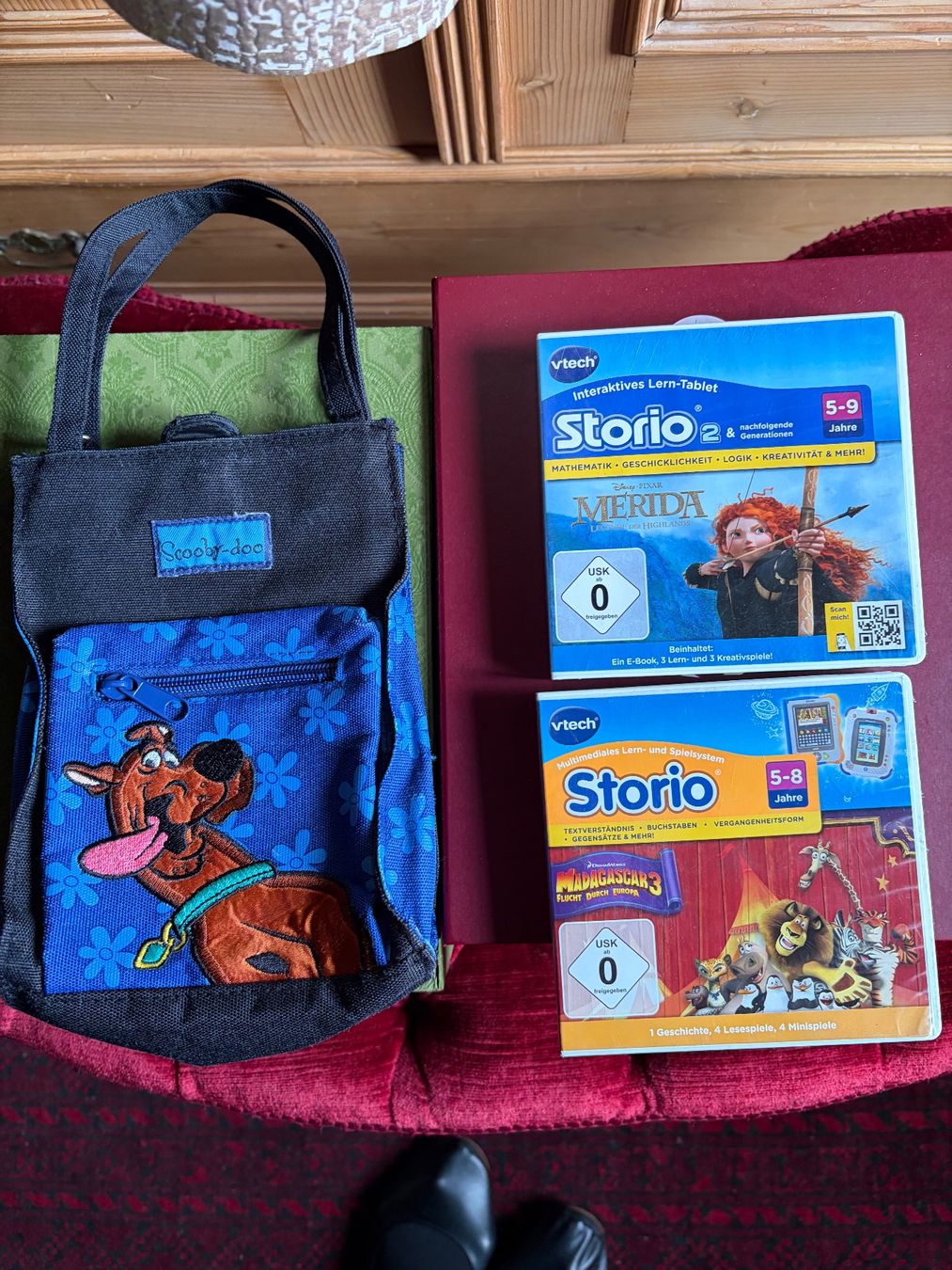 Giochi: STORIO /VTECH/ MADAGASCAR 3 + MERIDA  Spiel  + Handtasche – Usato da Interlaken venduto da Bona55 2