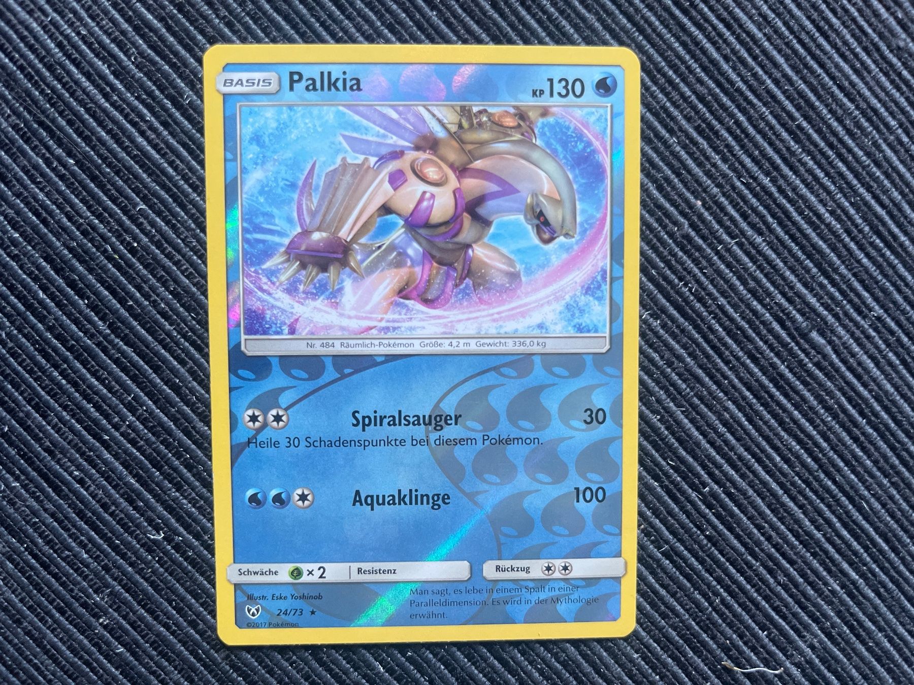 Pokémon Carte collezionabili: Pokemon Palkia Reverse Holo Shining Legends Near Mint – Nuovo (secondo la descrizione) da Wabern venduto da Collectfun