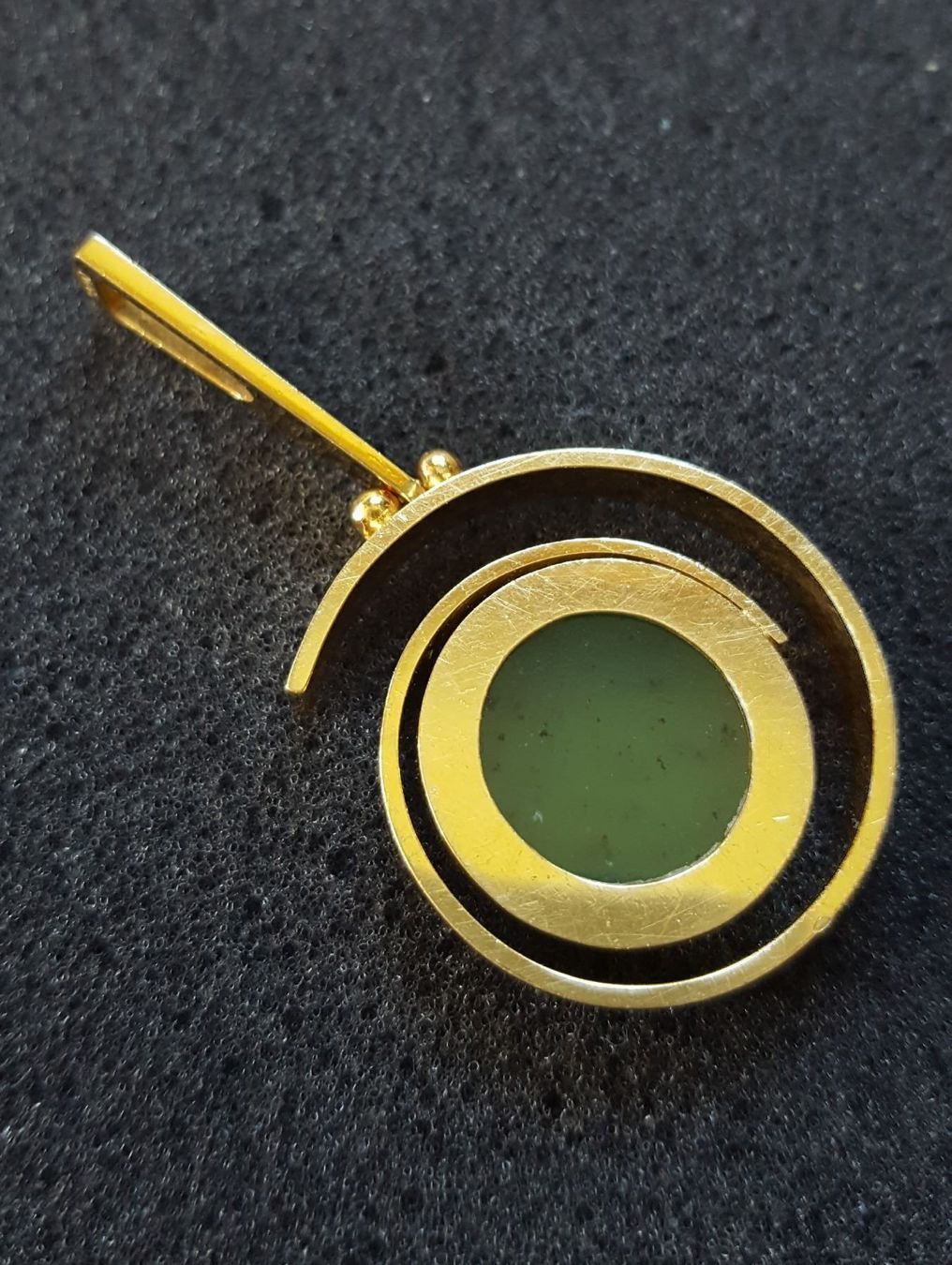 Ciondoli: Anhänger Massiv 750 gold mit Jade – Usato da Wald ZH venduto da Dasilver 3