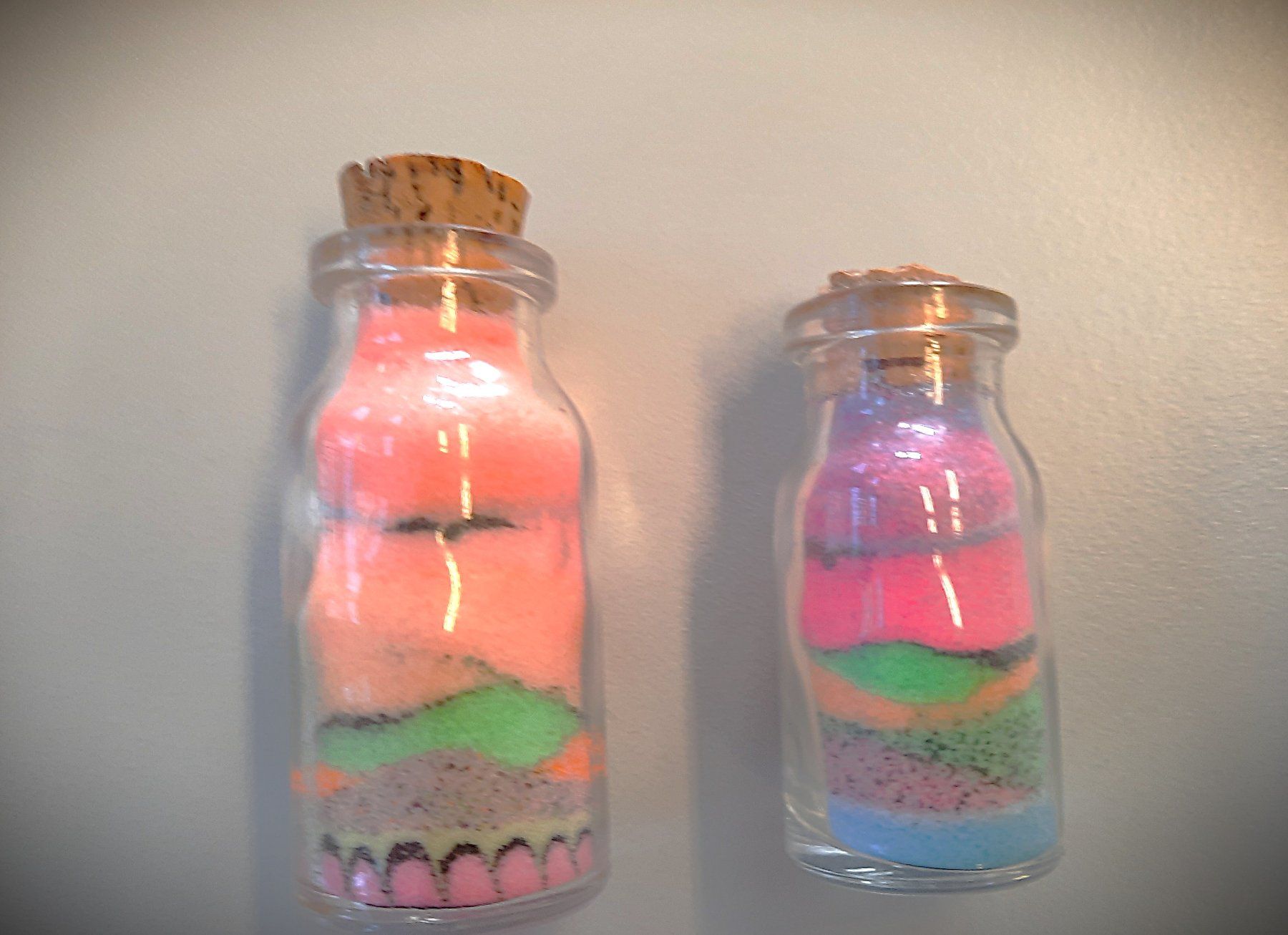 Tutte le decorazioni: Sand Kunst in 2 mini Glasfläschchen – Usato da Beinwil am See venduto da Restwert_Beinwil 4