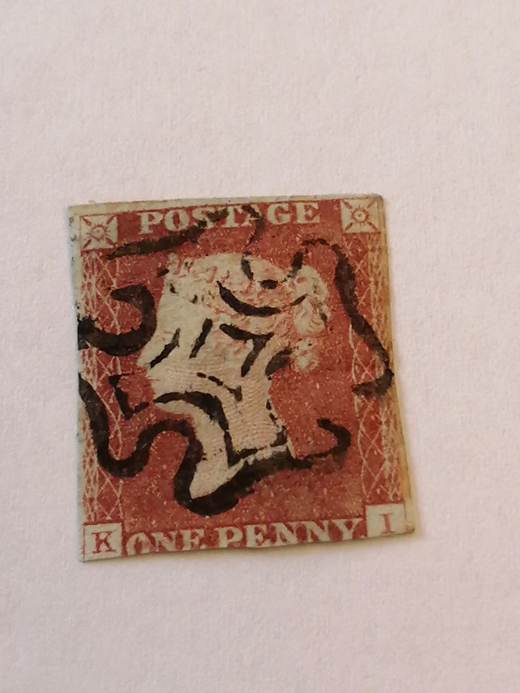 Tutti i francobolli: One Penny Red 1841, Platte 2 – Usato da Happerswil venduto da tschergi