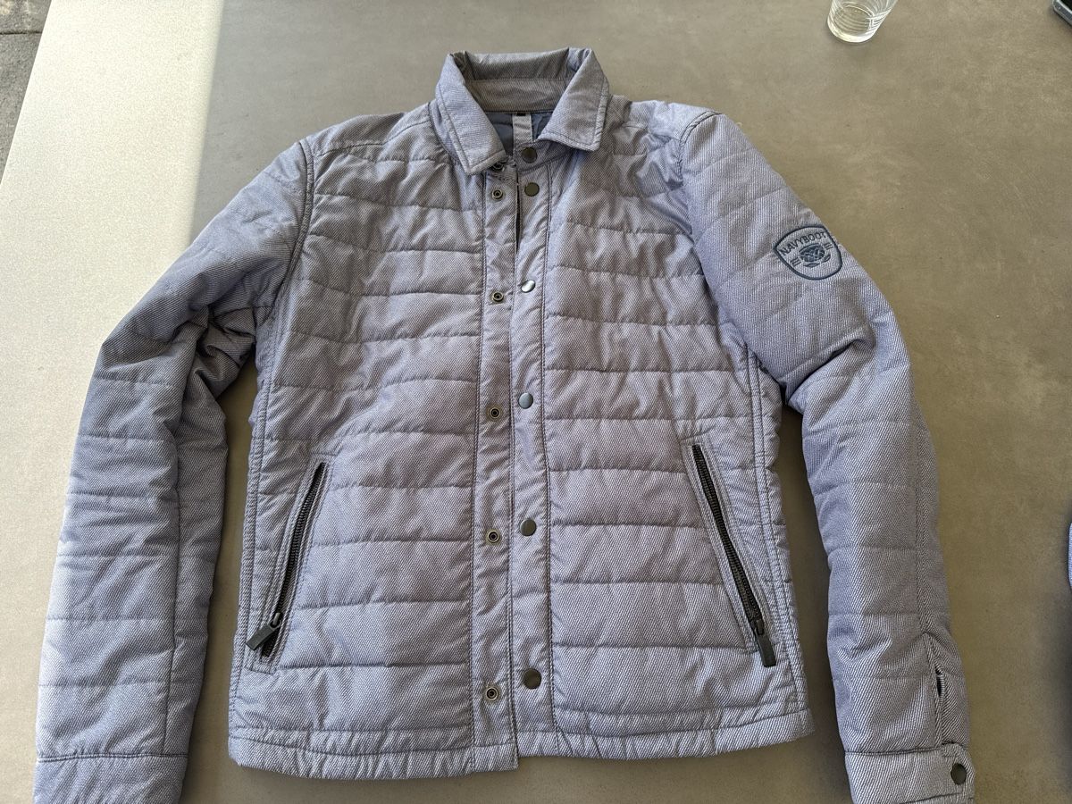 Navyboot Jacken: Navyboot Herren Jacke, Steppjacke, grau, Grösse S – Gebraucht aus Münsingen von saenny79