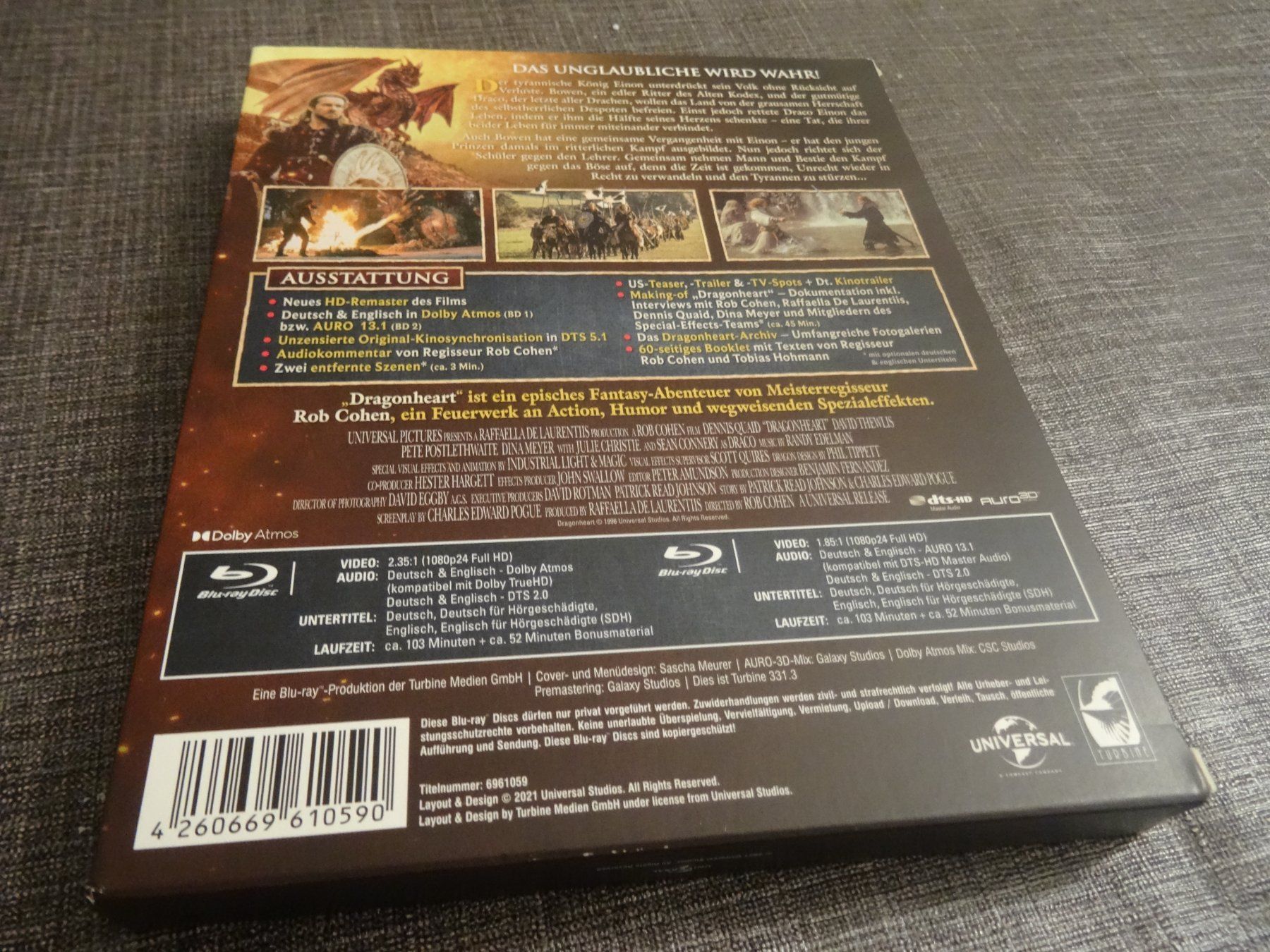 Tous les DVDs: Dragonheart Dragon Heart Blu-ray – D'occasion à Olten par Disc-Ausverkauf 1