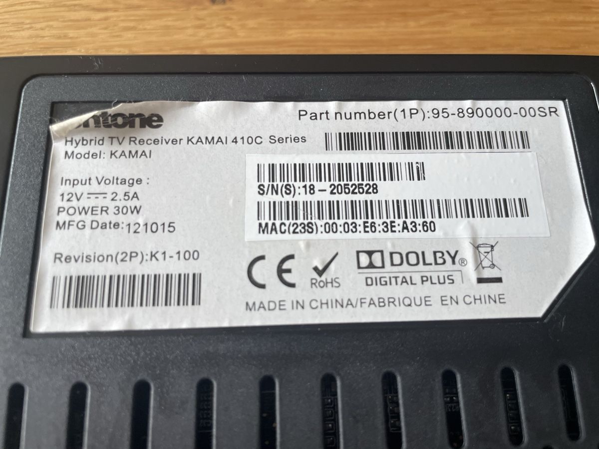 Sunrise Sistemi audio & multimediali: Sunrise TV box  – Usato da Commugny venduto da arm_7m7m 4
