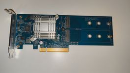 Adaptateur M.2 vers PCI-e 2 slots M2D17 bon état