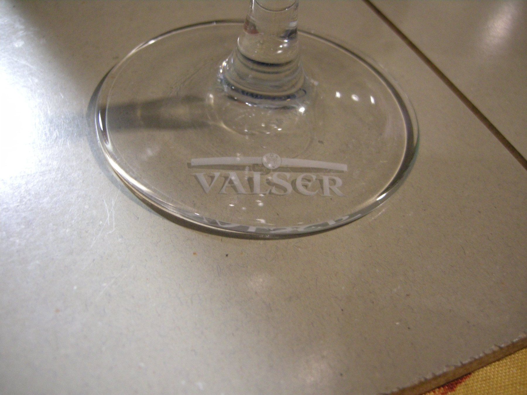 Gläser: 6 Wassergläser VALSER, NEU UNGEBRAUCHT – Gebraucht aus Rüti ZH von jupi1945 2