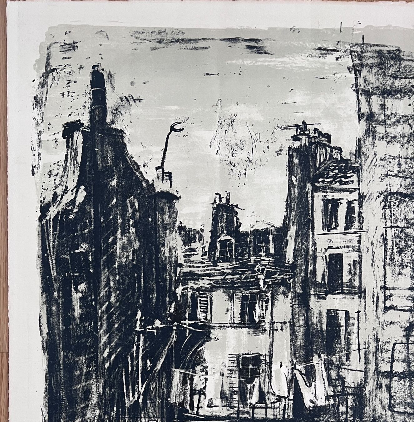 Grafica & Litografie: ROBERT WEHRLIN LITHOGRAPHIE SIGNIERT – Usato da Gersau venduto da grafik-kunst 1