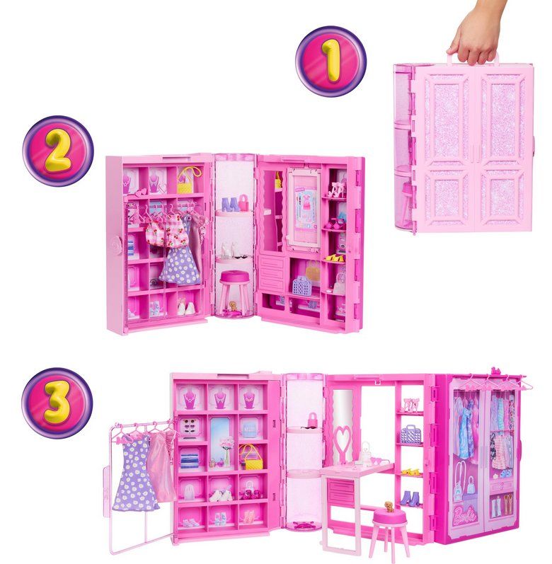 Bambole: Barbie Dream Closet – Nuovo e nell'imballaggio originale da Oensingen venduto da Liquidations-Shop 2