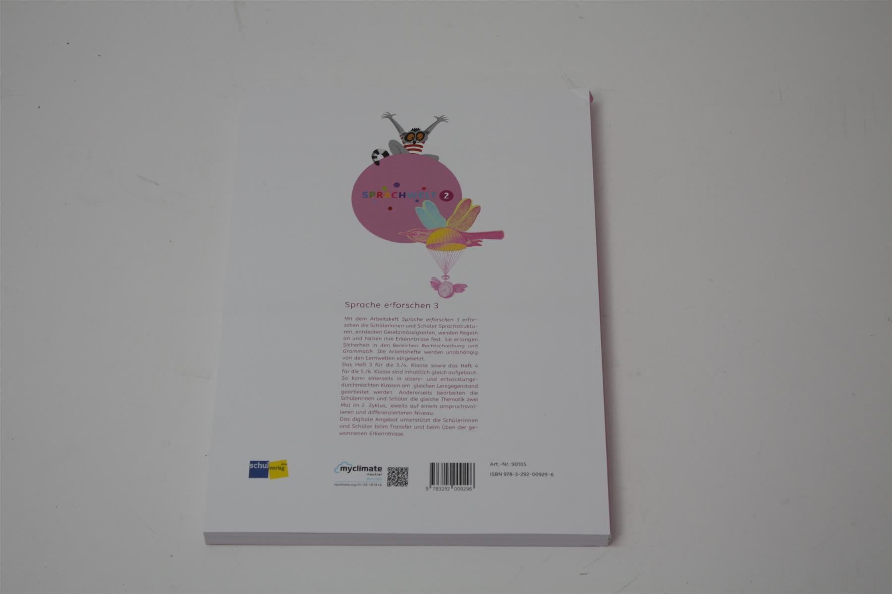 Libri: Arbeitsheft Sprache erforschen 3 - Lernbuch /14955 – Nuovo (secondo la descrizione) da Zürich venduto da fundsachenverkauf 1