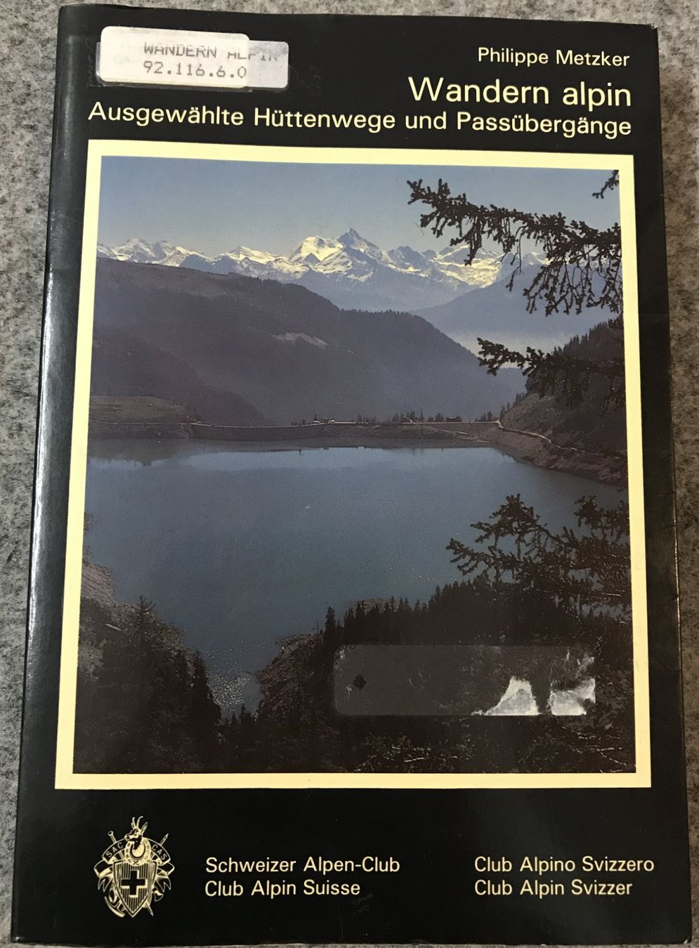 Libri: Wanderbuch- Wandern alpin- 1986 – Usato da Guntershausen venduto da Gloominati