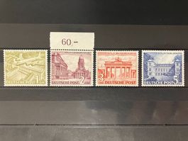 Berlin 1949, Mi 57-60 **, KP 570.--