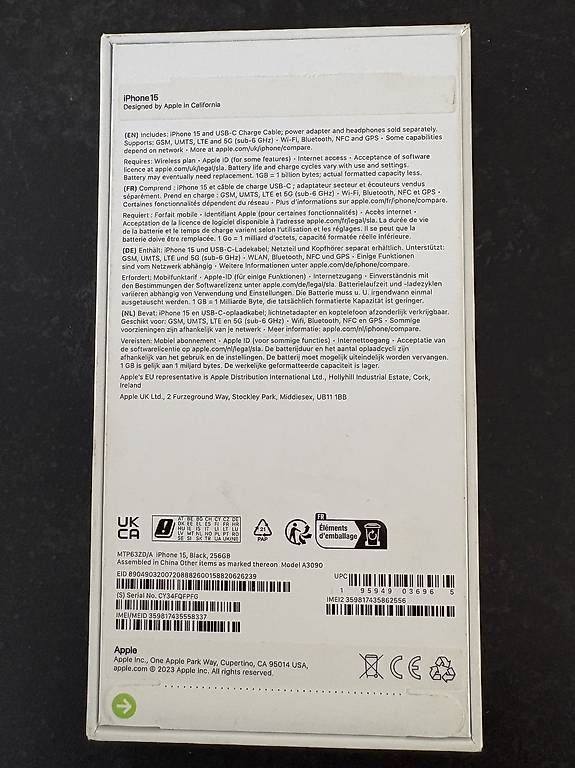 Apple Handys / Smartphones: iPhone 15 - 256 Gb – Gebraucht aus Vessy von ongaros 4