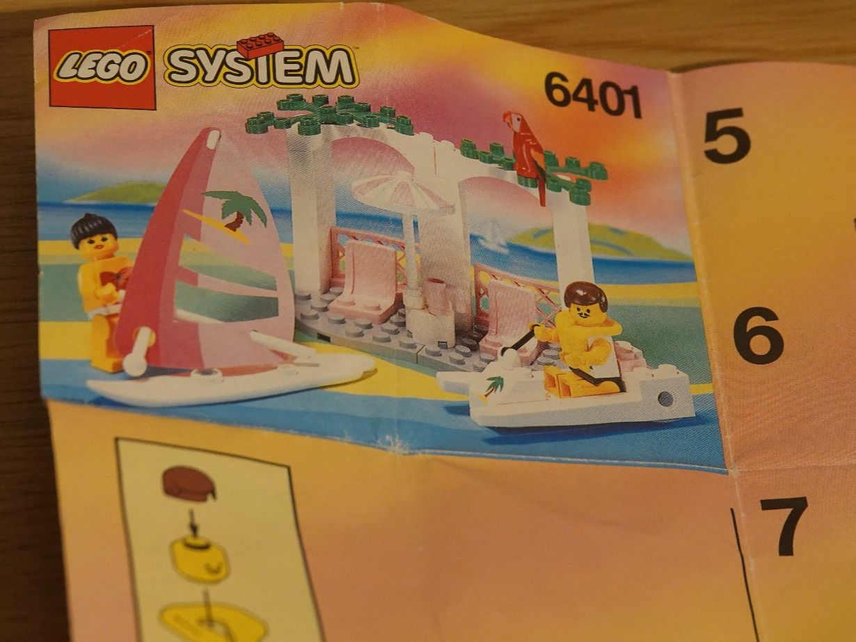 Lego Giocattoli: Lego System Set, Nr 6401, Paradisa – Usato da Winterthur venduto da Minerva_59