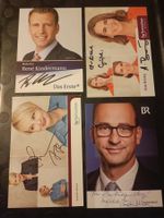 TV Mix - 4 signierte Autogrammkarten - Set