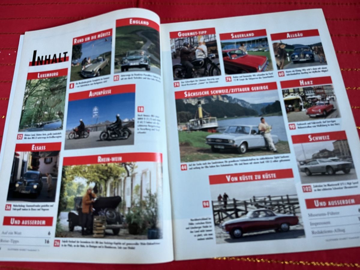 Autos: Oldtimer Markt/Sonderheft/ Extratouren mit Pagode – Gebraucht aus hunzenschwil von Oldipark 1