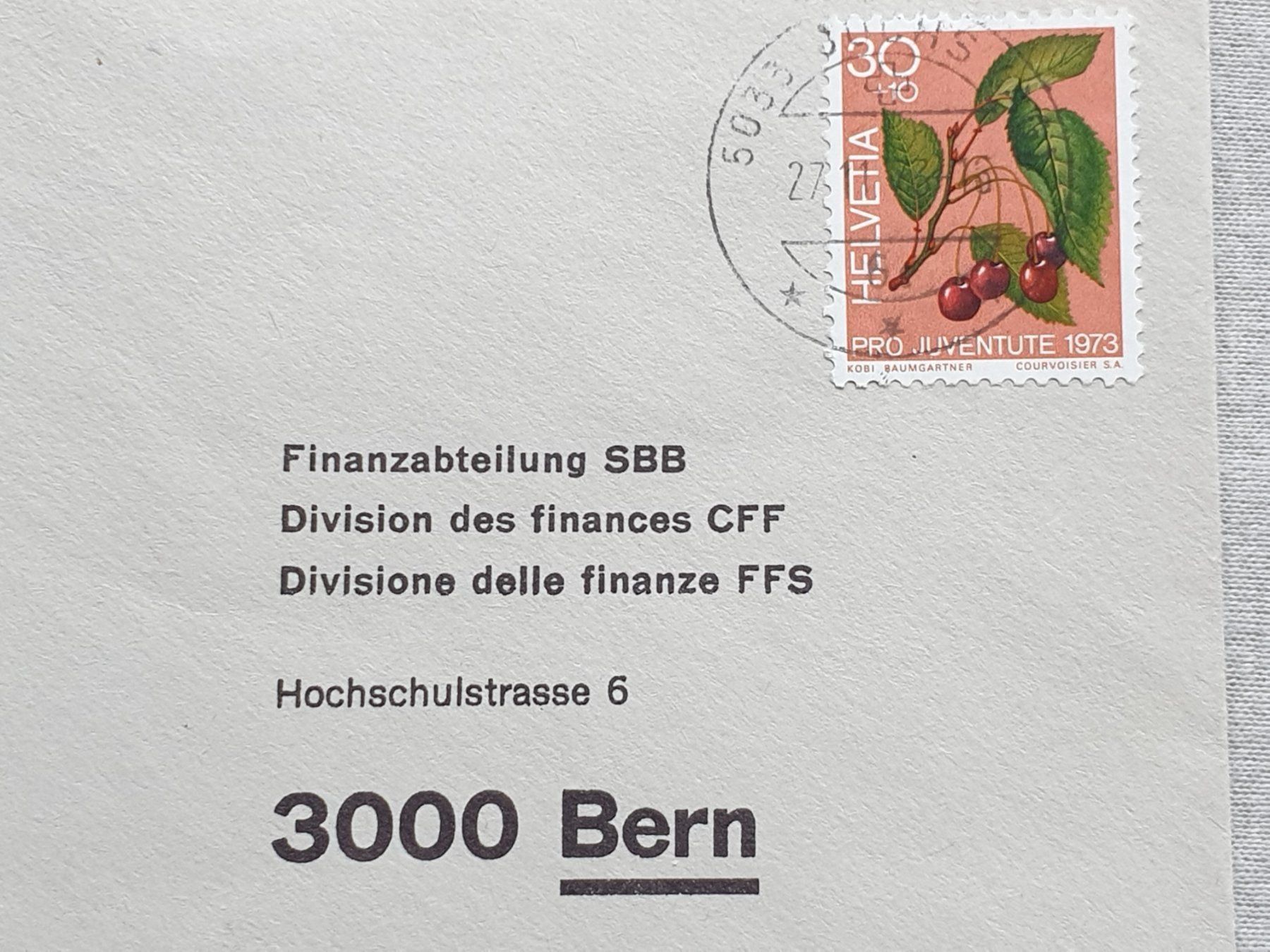 Alle Briefmarken: (121) Pro Juventute 1973 mit Frühstempel – Gebraucht aus Schwarzhäusern von Inot3 5