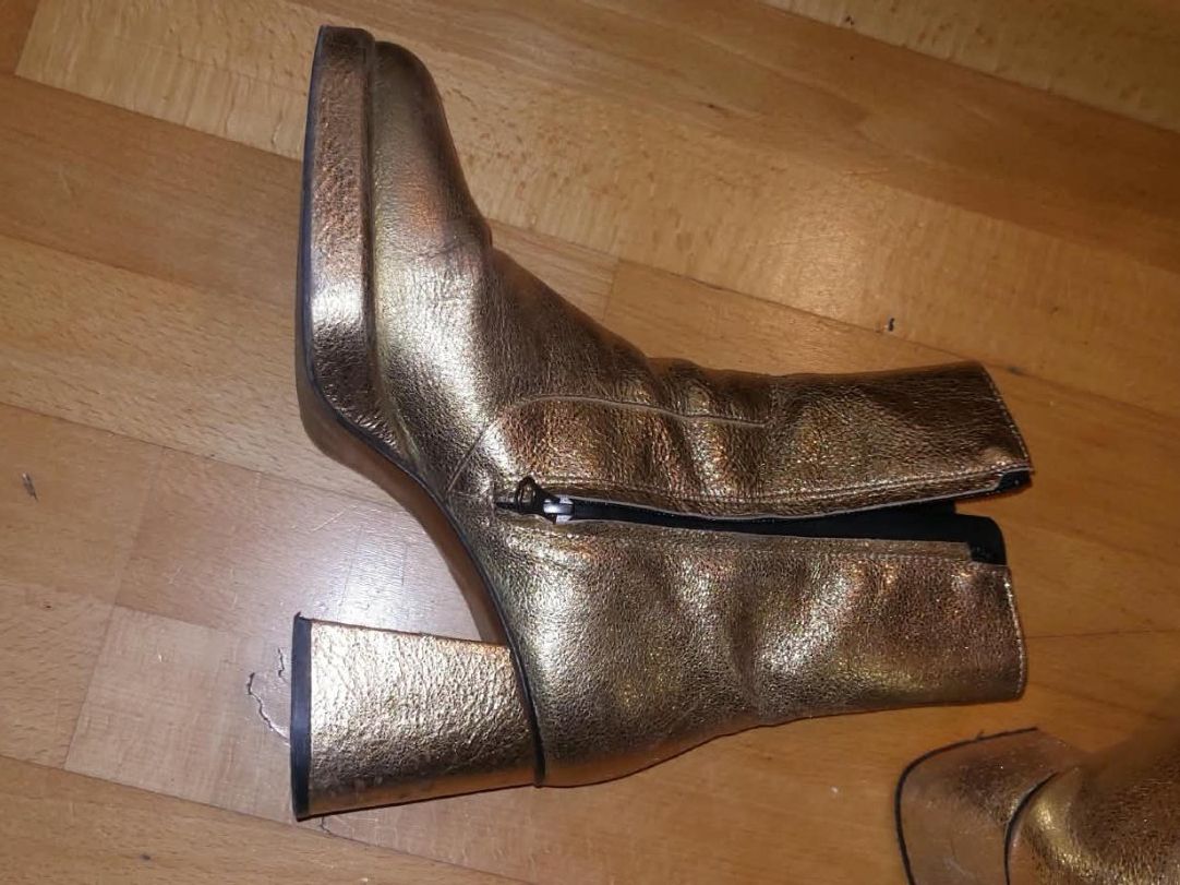 Jonak Damenschuhe: Bottines dorées Jonak, 39 – Gebraucht aus Hermance von Soline_B 1