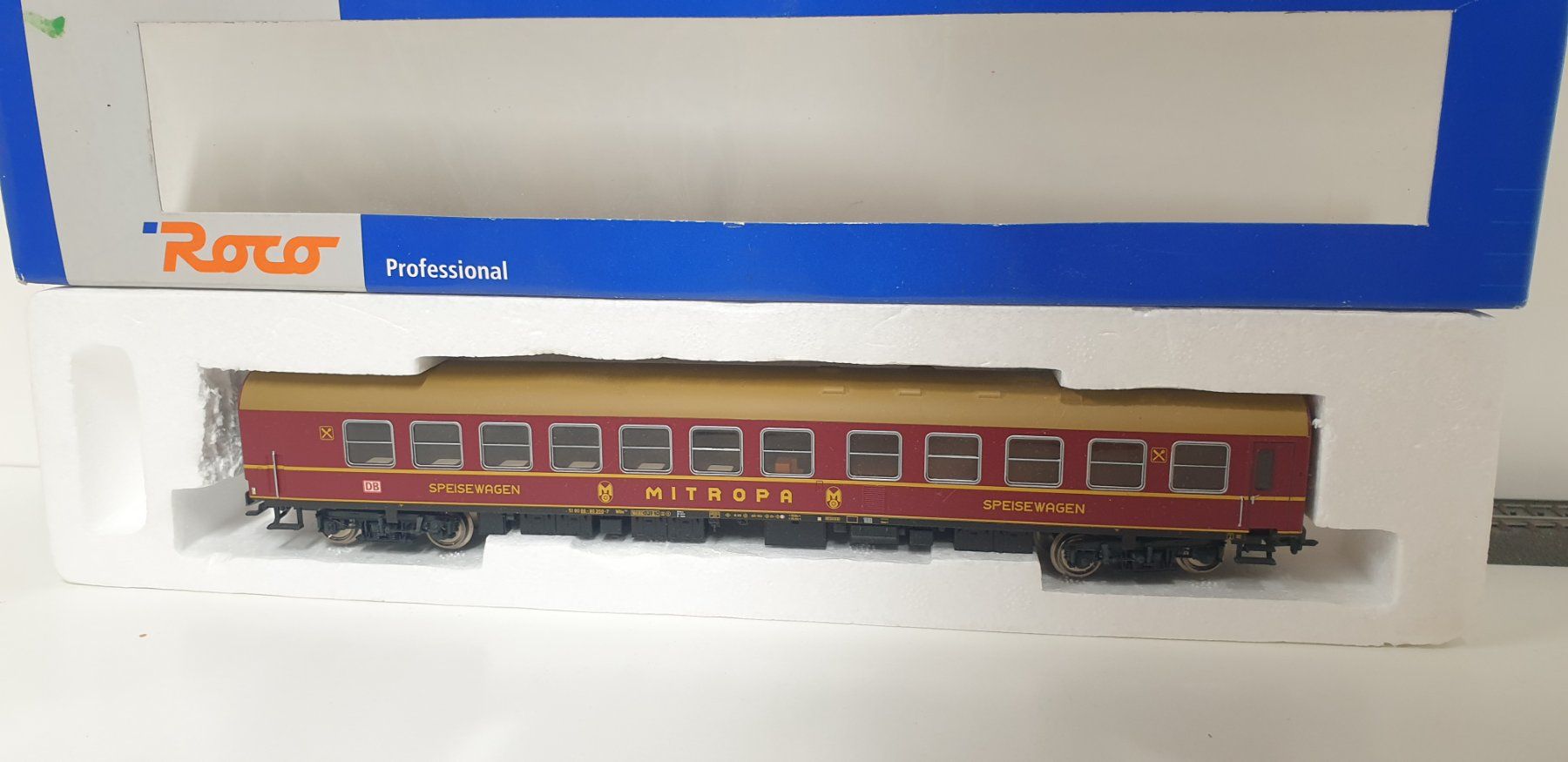 Roco Modellini di ferrovie: Roco Mitropa Speisewagen 45716 – Usato da Geroldswil venduto da TopTrain54