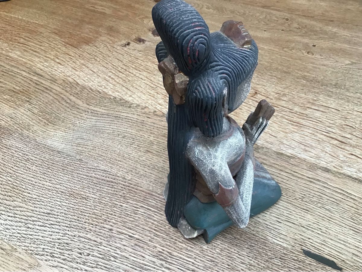Statuette: Zwei Holzfiguren, Asien – Usato da Rodersdorf venduto da trueegg 5