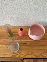 Keramik Japanisches Matcha Set in Rosa – 5-teilig NEU