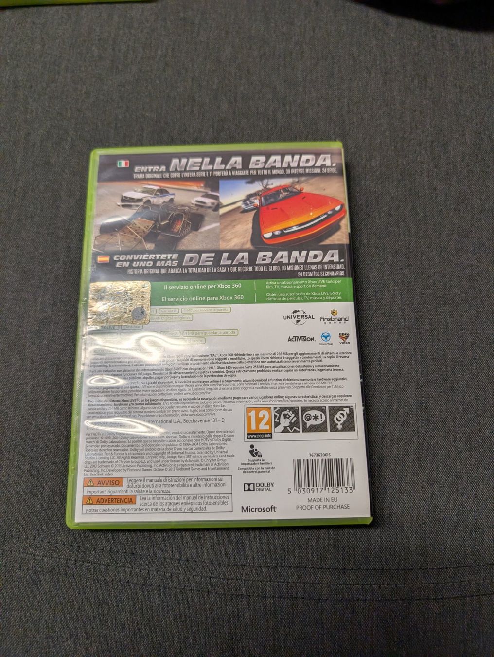 Giochi: Fast & furious showdown Microsoft Xbox 360 – Usato da Giubiasco venduto da Ticinerd 1