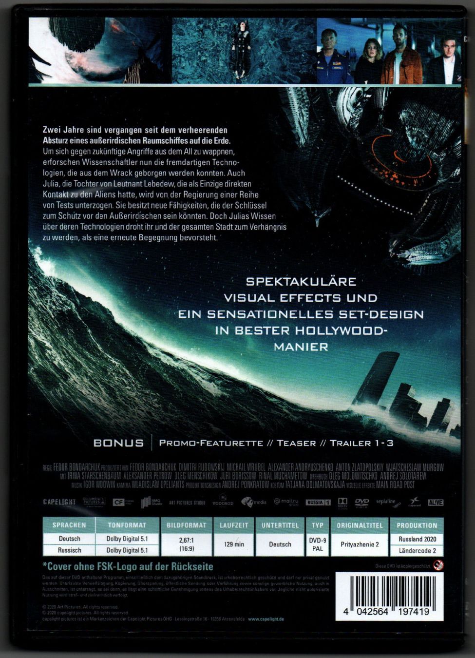 Alle DVDs: Attraction 2  -  SciFi – Gebraucht aus Buchs SG von Radixx 1