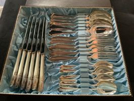 Besteckset 24-teilig / 40 Silber mit Originalschachtel