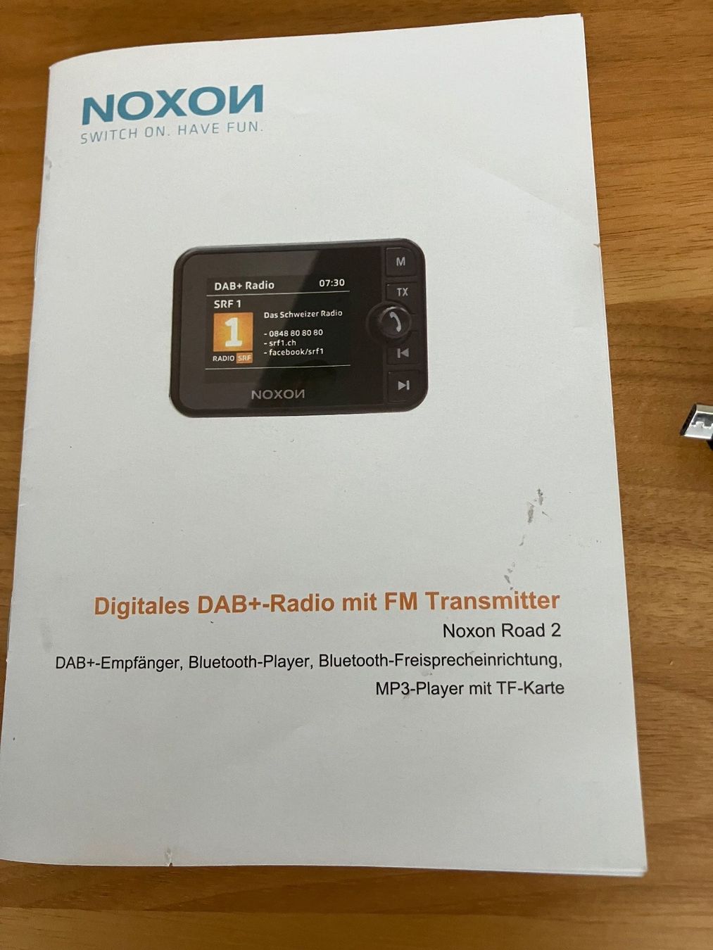 Radios: NOXON Road 2 DAB+ Radio FM Transmitter Bluetooth – Gebraucht aus Dintikon von 51rh 2