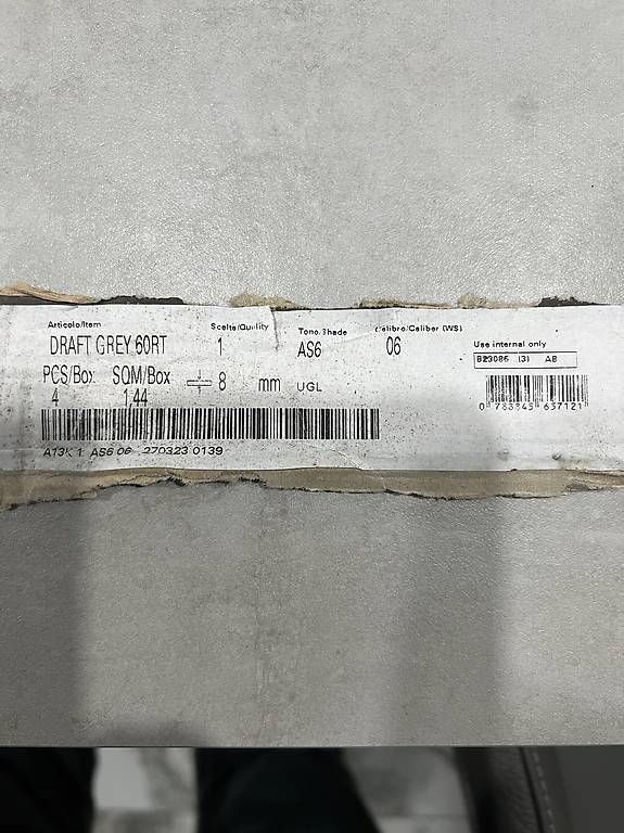 Rivestimenti per pavimenti: Keramik Fliesen 60x60 – Nuovo e nell'imballaggio originale da Birr venduto da urdorf1111 1