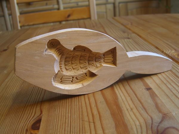 Articoli in legno: hübsches,handgeschnitztes Model/Hartholz – Usato da Winterthur venduto da Gaia 4