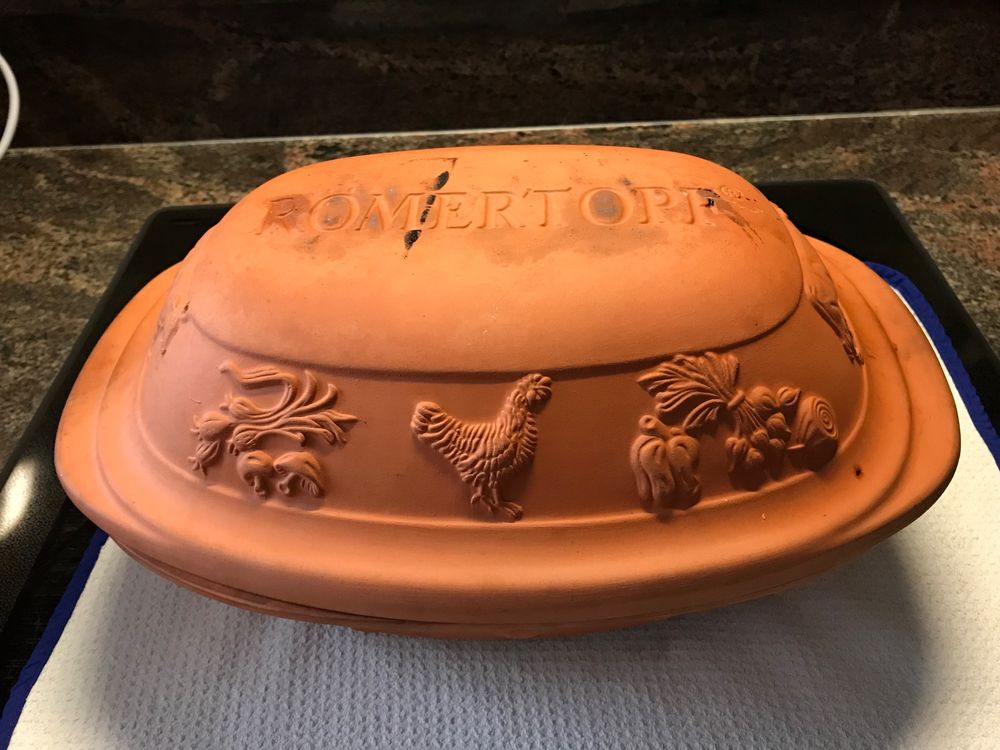 Original Römertopf - Schlemmertopf - glasiert - inkl.Rezepte (Neu ...