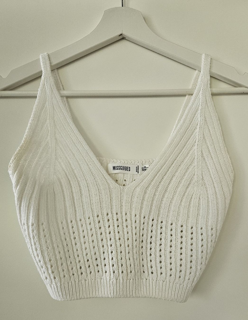 Tops: Häkeltop weiss Gr.34 – Gebraucht aus Hettlingen von Leaena279