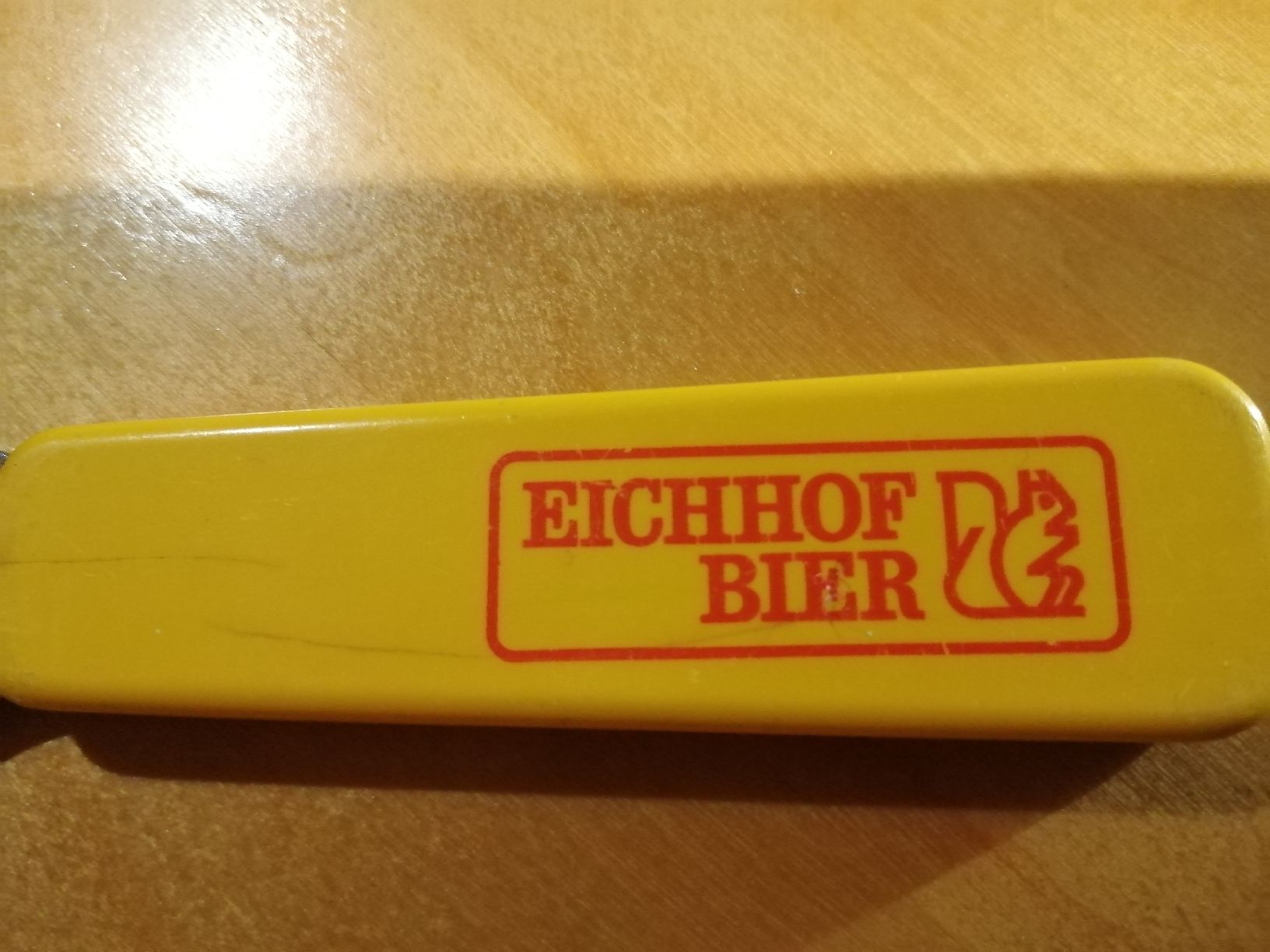 Apribottiglie & Tappi per chiusura: Flaschenöffner Eichhof Retro Sommerfest Grillparty – Usato da Honau venduto da holunder3 3