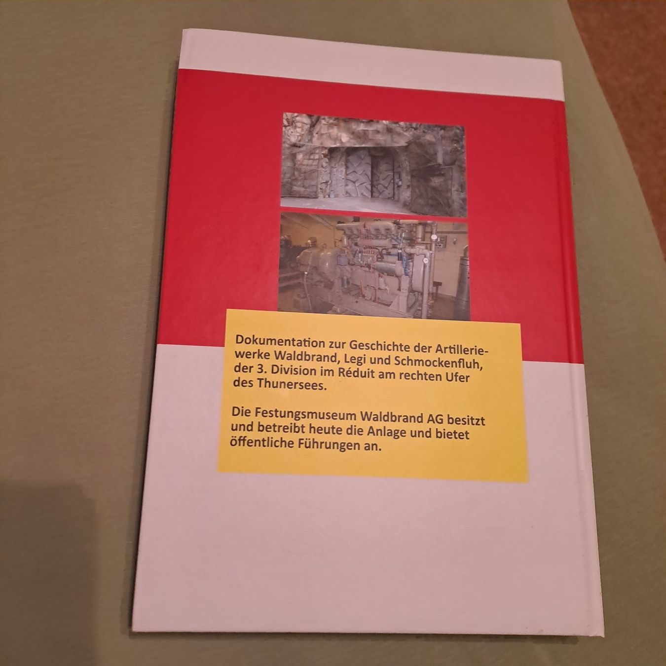 Bücher: Artilleriewerk Waldbrand – Neu (gemäss Beschreibung) aus Gipf-Oberfrick von Mig_29 1