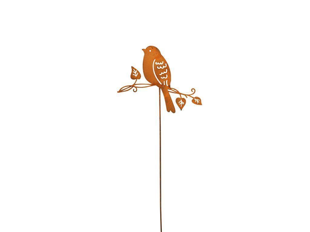 Tutte le decorazioni: Vogel am Stab Rostoptik Metall 45cm – Nuovo e nell'imballaggio originale da Matzendorf venduto da Gartendeko-Shop 1